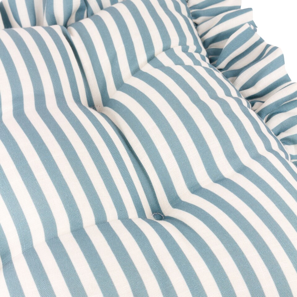 image 1 of Wylder Millie Ruffle 2 Pack Indoor Outdoor Seat Pads