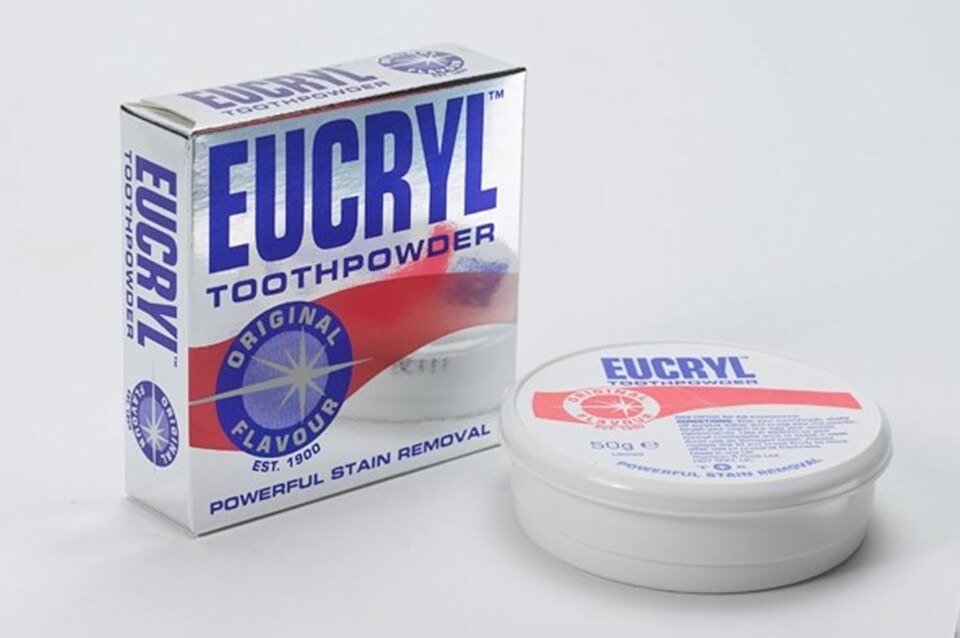 image 1 of Eucryl Original Flavour Toothpowder, Tooth Whitening Powder, Powerful Stain Remover, For Tobacco, Tea, Coffee & Wine Stains, Unique Polishing Action, 1 x 50g