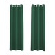 image 1 of Forest Green Blackout Curtains - Dark Thermal Eyelet - 46 x 63 Drop - 2 Panel