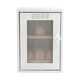 image 2 of Apollo Rubber Wood Egg Cabinet White