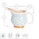 image 3 of Nicola Spring Hand-Printed Milk Jug - 300ml - Blue Blue