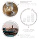 image 2 of LAV Cozy Stacking Glass Espresso Cups - 90ml - Pack of 12 | Clear | Clear