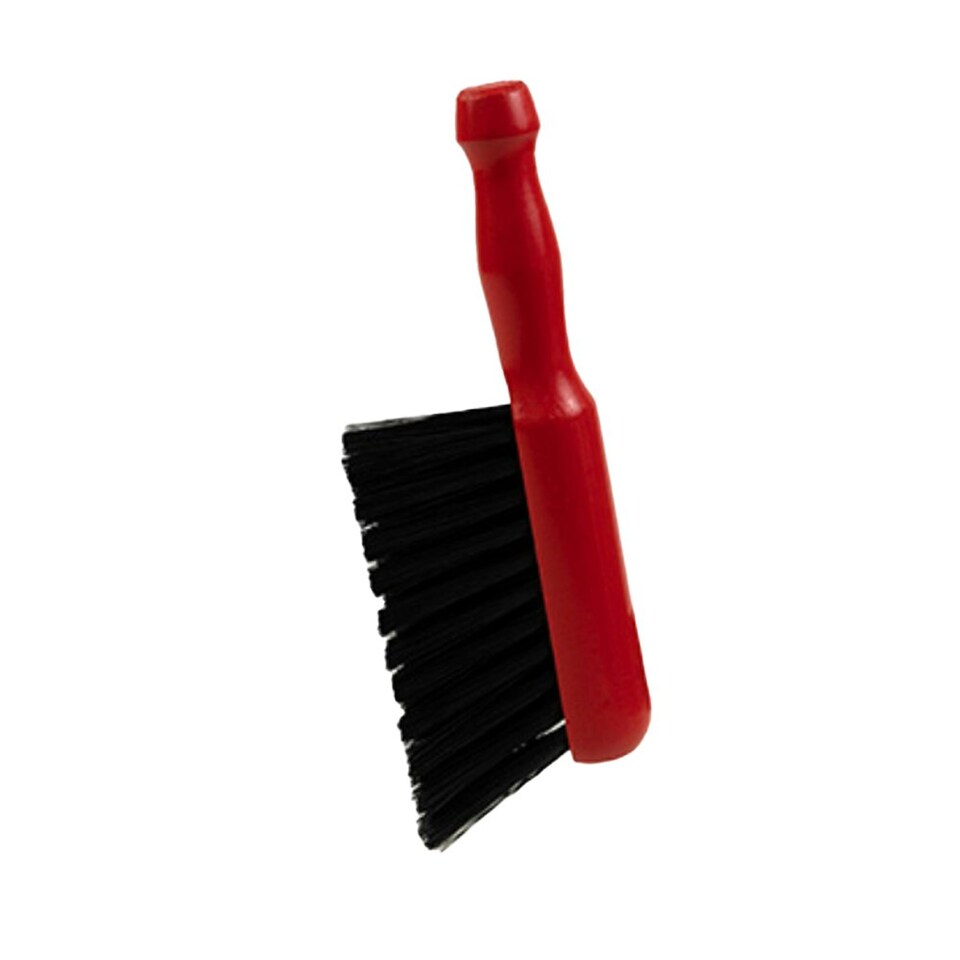 Banister Brush Red with Synthetic Soft Black Coco - One Colour - One Size