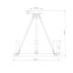 image 7 of Parley 3 Light - Black Pendant