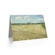 image 2 of Vincent Van Gogh Ploughed Fields Furrows Art Card