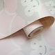 image 2 of Holden Décor Over the Rainbow Peek a Boo Animals Wallpaper - Pink/Grey/White - 32.8ft x 21in Pink