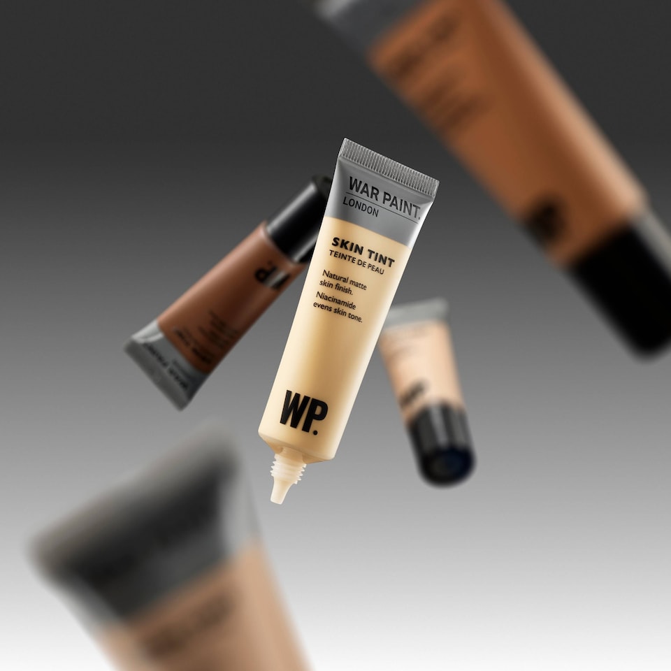image 1 of War Paint for Men Skin Tint, Matte Natural Finish, Tinted Face Moisturiser with Niacinamide, Hydrates and Evens Out Skin Tone, Lightweight Formula, Shade T3 30ml