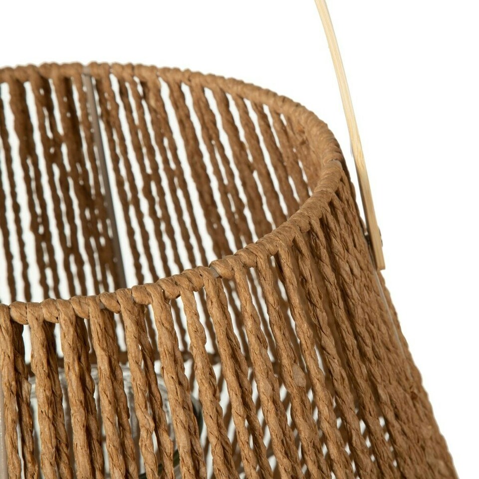 image 1 of Lantern 33 x 33 x 27 cm Candleholder Natural Natural Fibre N/A