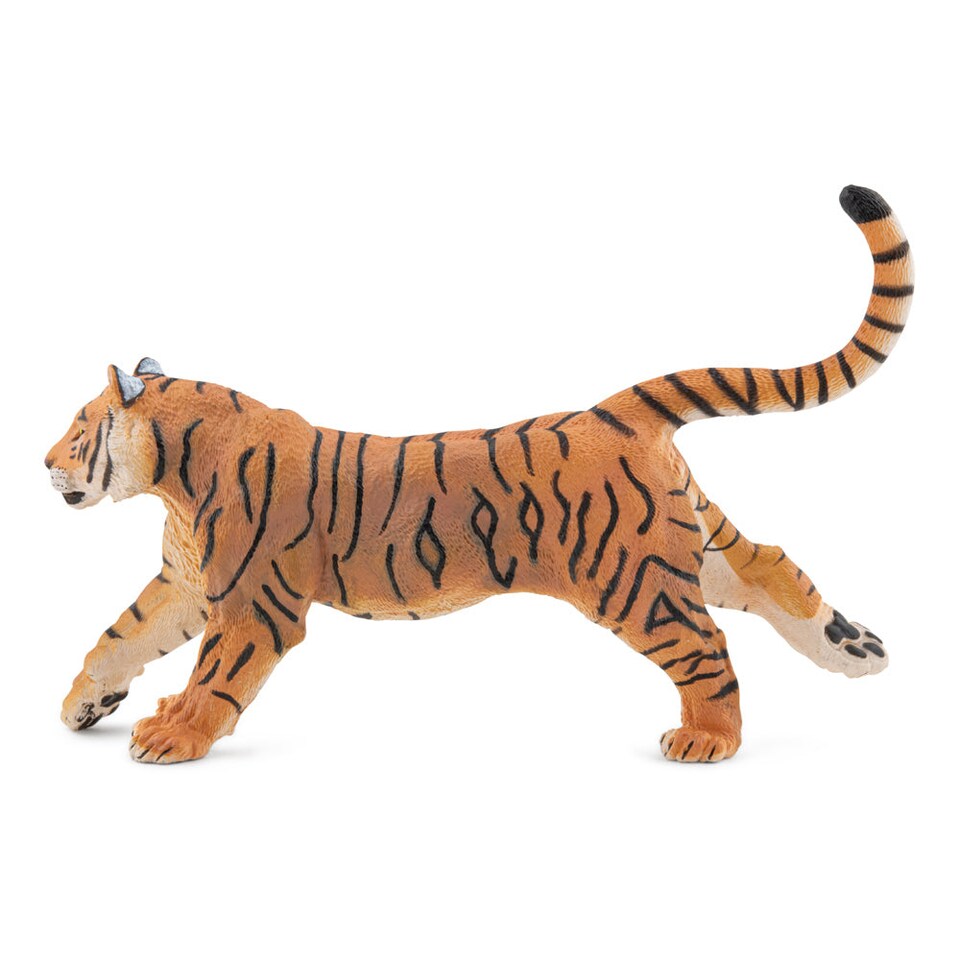 image 1 of PAPO Wild Animal Kingdom Running Tiger Toy Figure (50321)