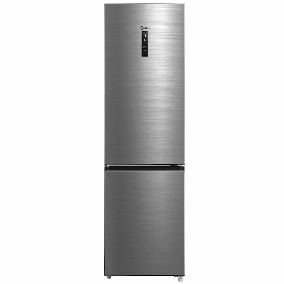 image 1 of Midea MDRB521MIC46 - Inox Fridge Freezer - 378L - C Energy