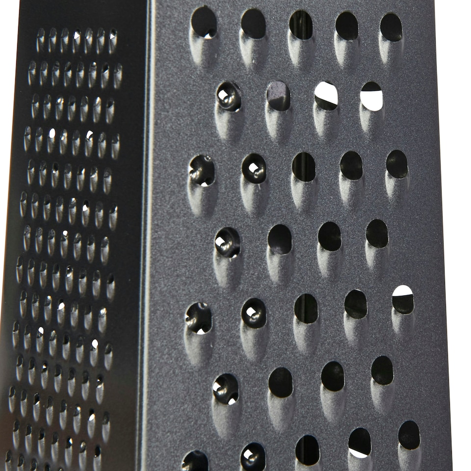 image 1 of KitchenCraft Grater Black Non-Stick 17cm