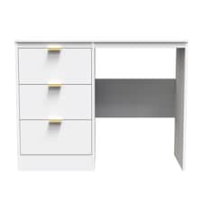 Denver 3 Drawer Vanity in White Matt (Ready Assembled) | White | White Matt