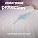 image 3 of Slumberdown Waterproof Protect Pillow Protectors White | 2 Pack