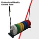 image 3 of Olympic Bumper Weight Rack Black