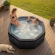 image 4 of Wave Como 6 Person Eco Foam Hot Tub, Flint Grey
