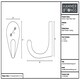 image 4 of Hammer & Tongs Narrow Single Robe Hook - W30mm x H55mm - Black
