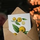 image 3 of Pierre-Joseph Redouté Art Card Clusters of Citrus Fruit