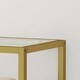 image 4 of 6-Tier Glass Bookshelf – Tall Display Bookcase & Plant Stand, Tempered Glass Shelves,