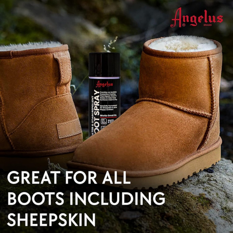 image 1 of Angelus Sheepskin Protectant - For Suede & Nubuck Protection 5.5oz | Clear