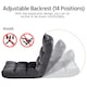 image 5 of Yaheetech Lazy Sleeper Recliner with 14 Adjustable Positions and Backrest Grey