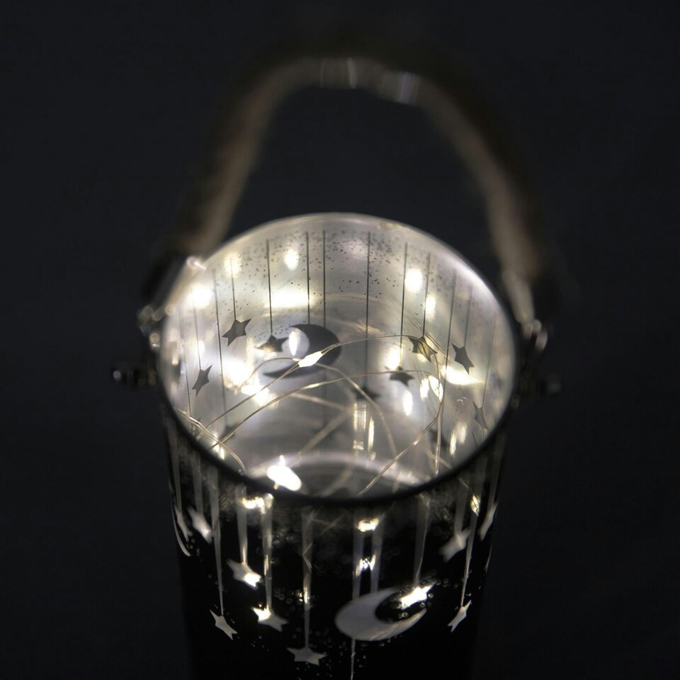 image 1 of 17cm LED Christmas Jar