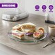 image 4 of GEEZY Lazy Susan Rotating Kitchen Organizer Clear Large