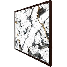 Black & gold marble (Picture Frame) Brown | L
