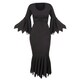 image 1 of Black Gothic Dress Costume Black | M