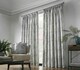 image 4 of Fiji Pencil Pleat Curtains - Silver - 229 cm x 229 cm