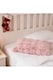 image 2 of Living and Home Plush Throw Pillow Cover Pillowcase,Pink-50x30cm | Pink