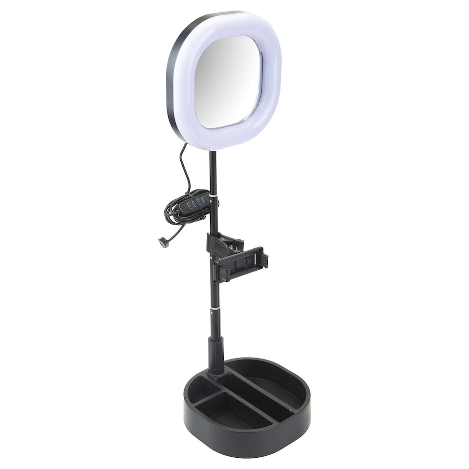 image 1 of VFM e-Store Social Media 15cm LED Ring Light with Phone Holder