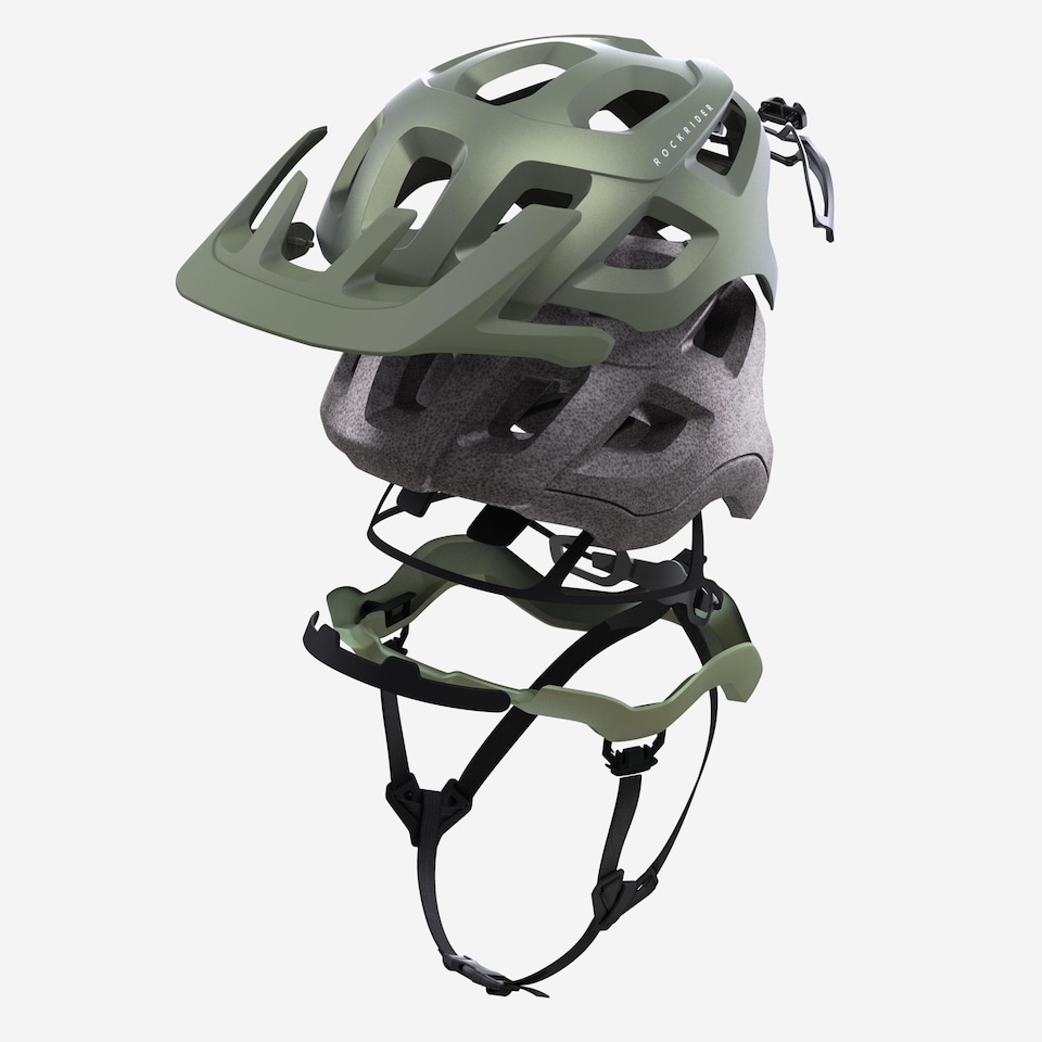 image 1 of Decathlon Adult Mountain Bike Helmet Expl 500