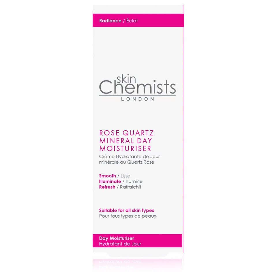 image 1 of skinChemists Rose Quartz Mineral Day Moisturiser 50ml x 2 Duo Set