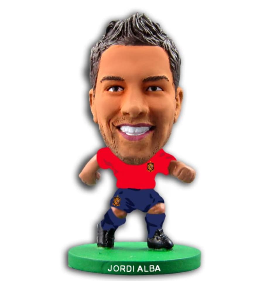image 1 of SoccerStarz - Spain Jordi Alba Figure