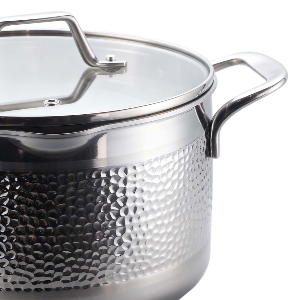 image 1 of HomeKing JadeBamboo Hammered-22CM Casserole