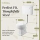 image 5 of Traditional Classic Low Level Toilet Pan, Cistern and Flush Pipe Kit