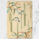 image 2 of Set Of 12 Placemats And Coasters With Designer Artwork And Wood Bottom