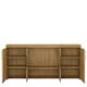 image 2 of Cortina 4 Door Wide Glazed Sideboard in Grandson Oak