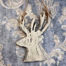 Cream Deer Hanging Decorations