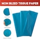 image 2 of Pack of 10 Turquoise Acid Free 50 x 70cm Tissue Paper Sheets