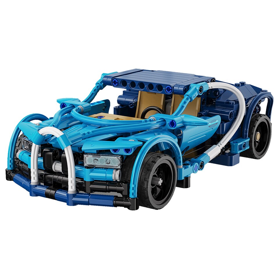 image 1 of Cada Honour Pull-Back Sports Car Construction Set Toy Scale 1:18