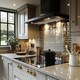 image 2 of Golden Chains Splash Back | White