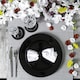 image 5 of Argon Tableware Metallic Charger Plates - 33cm - Black - Pack of 6 Black