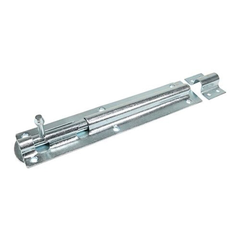 Timco - Straight Tower Bolt - Zinc (Size 8" - 1 Each)