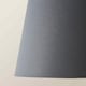 image 5 of ValueLights Aspen Small Grey Taper Ceiling Shade