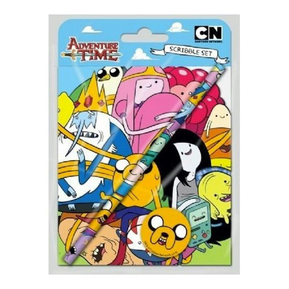 image 1 of Adventure Time Scribble Set