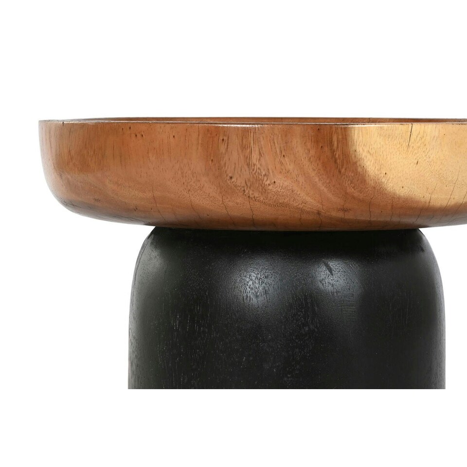 image 1 of Side table Home ESPRIT Brown Black 39 x 39 x 35 cm N/A