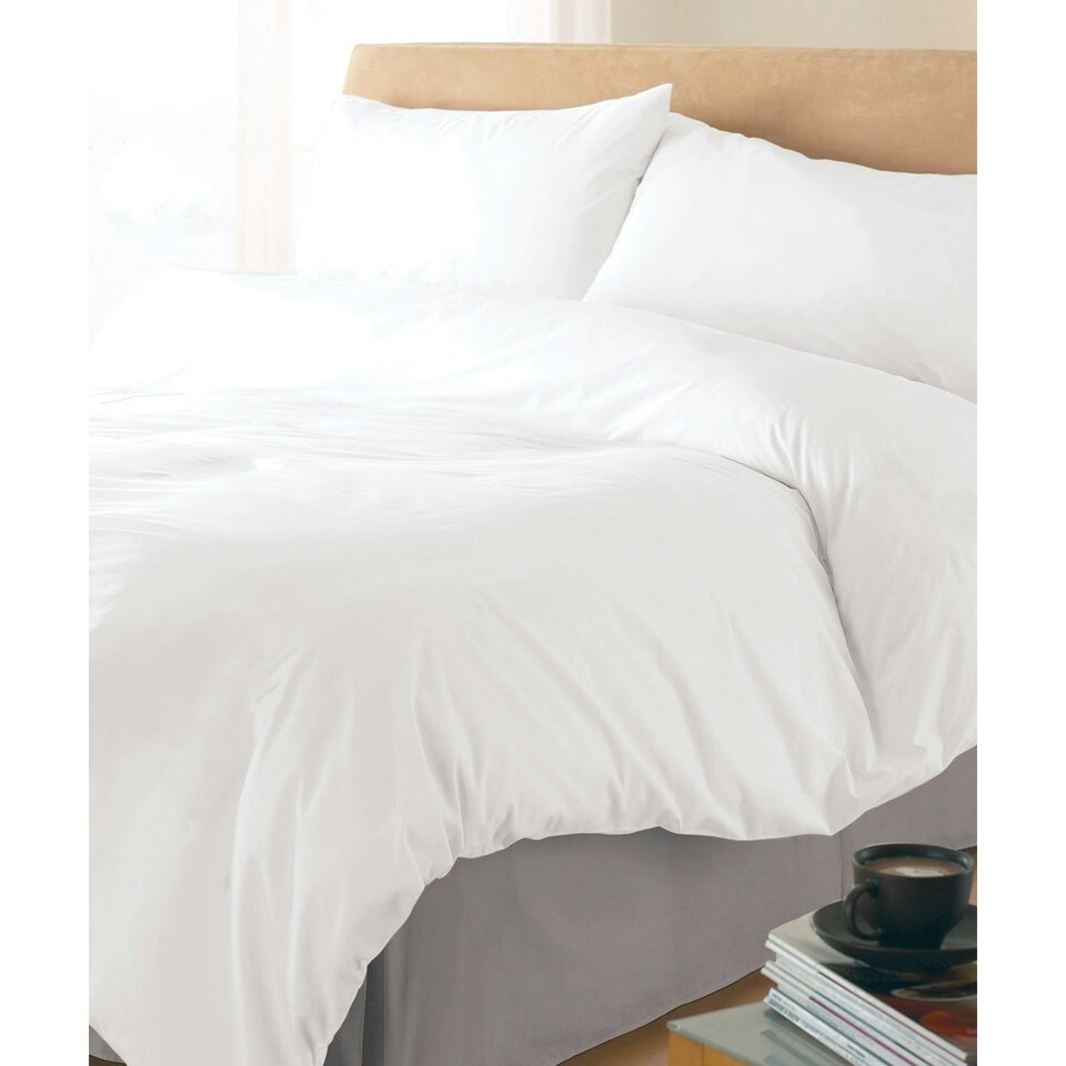 image 1 of Home & Living Bamboo Duvet Cover - White - Double