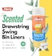 image 2 of Hero Swing Scented Drawstring Bin Bags 60L – Roll of 16 Bags | Strong Tear-Resistant Kitchen Bin Liners with Fresh Fragrance