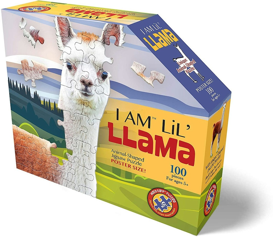 image 1 of Madd Capp I Am Lil 'Lama 100 Piece Jigsaw Puzzle